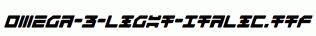 Omega-3-Light-Italic.ttf