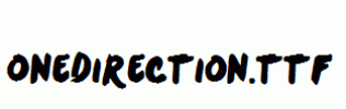 OneDirection.ttf