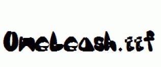 OneLeash.ttf