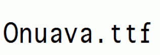 Onuava.ttf
