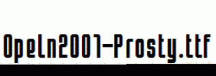Opeln2001-Prosty.ttf