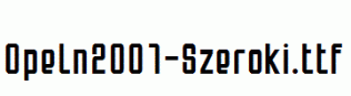 Opeln2001-Szeroki.ttf