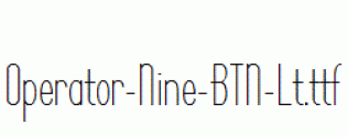 Operator-Nine-BTN-Lt.ttf