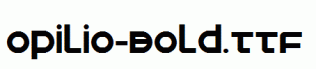 Opilio-Bold.ttf