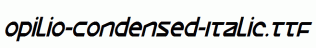 Opilio-Condensed-Italic.ttf