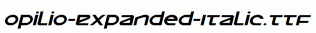 Opilio-Expanded-Italic.ttf