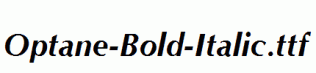 Optane-Bold-Italic.ttf
