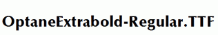 OptaneExtrabold-Regular.ttf