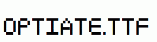 Optiate.ttf