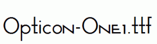 Opticon-One1.ttf