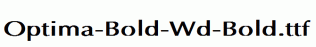 Optima-Bold-Wd-Bold.ttf