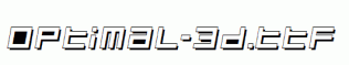 Optimal-3d.ttf