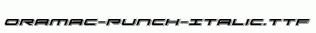 Oramac-Punch-Italic.ttf