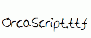 OrcaScript.ttf
