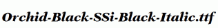 Orchid-Black-SSi-Black-Italic.ttf