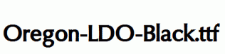 Oregon-LDO-Black.ttf