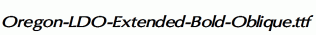 Oregon-LDO-Extended-Bold-Oblique.ttf
