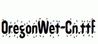 OregonWet-Cn.ttf