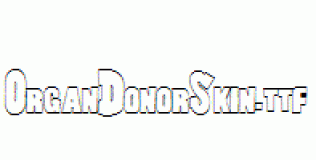 OrganDonorSkin.ttf