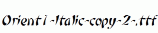Orient1-Italic-copy-2-.ttf