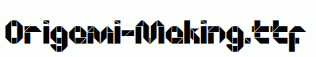 Origami-Making.ttf