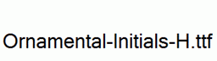Ornamental-Initials-H.ttf