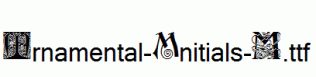 Ornamental-Initials-M.ttf