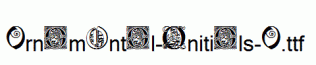 Ornamental-Initials-O.ttf
