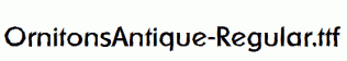 OrnitonsAntique-Regular.ttf