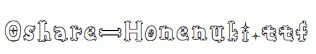 Oshare-Honenuki.ttf
