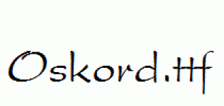 Oskord.ttf