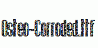Osteo-Corroded.ttf
