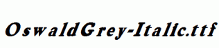 OswaldGrey-Italic.ttf