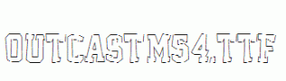 Outcast-M54.ttf