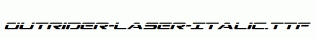 Outrider-Laser-Italic.ttf