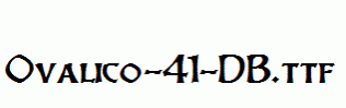 Ovalico-41-DB.ttf