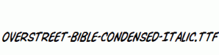 Overstreet-Bible-Condensed-Italic.ttf
