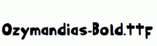 Ozymandias-Bold.ttf