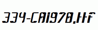 fonts 334-CAI978.ttf