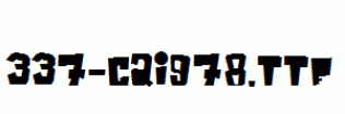 fonts 337-CAI978.ttf