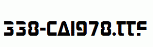 fonts 338-CAI978.ttf