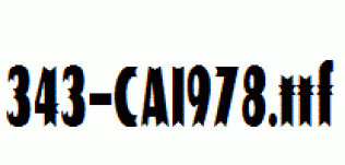 fonts 343-CAI978.ttf