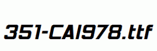 fonts 351-CAI978.ttf