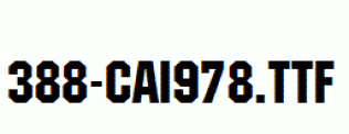fonts 388-CAI978.ttf