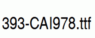 fonts 393-CAI978.ttf