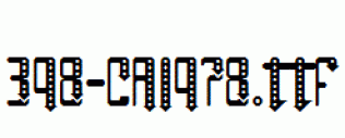 fonts 398-CAI978.ttf