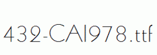 fonts 432-CAI978.ttf