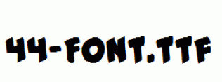fonts 44-Font.ttf