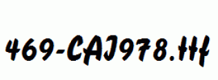 fonts 469-CAI978.ttf
