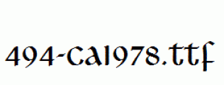 fonts 494-CAI978.ttf